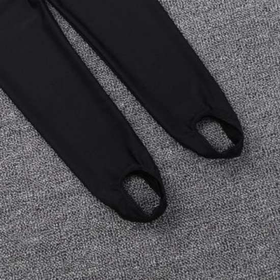 Клин дълъг детски MAXIMA, Подходящ за художествена гимнастика и други спортове, Черен, Размер 6XL /40041408/ Клин дълъг детски MAXIMA, Подходящ за художествена гимнастика и други спортове, Черен, Размер 6XL /40041408/