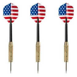 Стрели за дартс със стоманен връх MAXIMA, Комплект 3 броя 200984