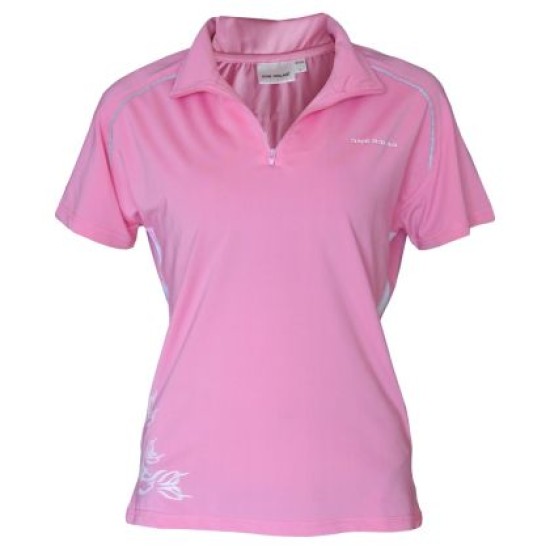 Тениска с къс ръкав ONEPOLAR, Дамска, Розова, Размер L /PO294102/