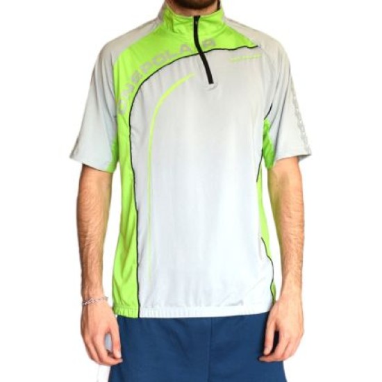 Тениска колоездачна ONEPOLAR, Бързосъхнеща, Сива със зелено, Размер M /PO292201/ Тениска колоездачна ONEPOLAR, Бързосъхнеща, Сива със зелено, Размер M /PO292201/