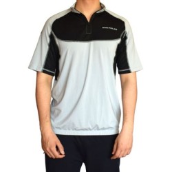 Тениска колоездачна ONEPOLAR, Бързосъхнеща, Сива с черно, Размер XL /PO292104/