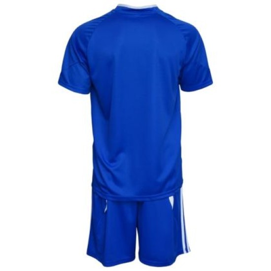 Екип за футбол/ волейбол/ хандбал фланелка с шорти -  син с бяло MAXIMA, Размер M /40014201/