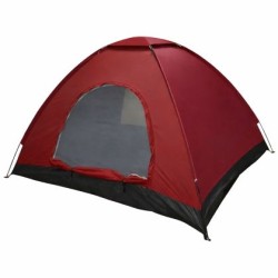 Палатка за къмпинг MAXIMA, Двуместна, Еднослойна, 195х145хH105 см, Червен /90010003/