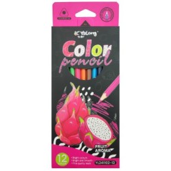 Цветни моливи Yalong, 12 цвята /120054/