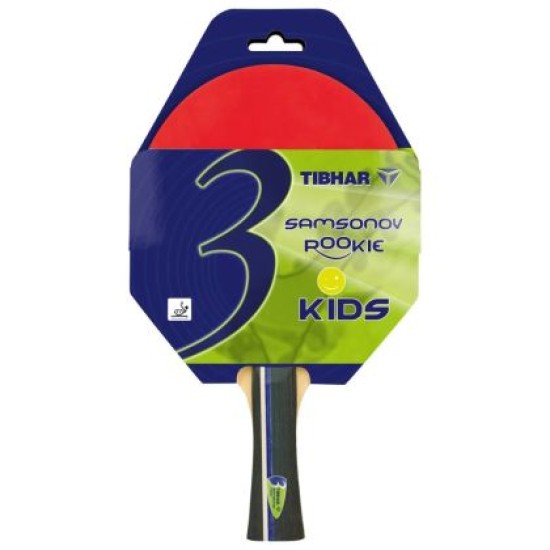 Ракета (хилка) за тенис на маса Tibhar Samsonov Rookie Kids ITTF approved 900324