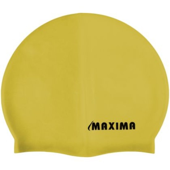 Шапка за плуване (плувна шапка) MAXIMA, Жълт 20040407