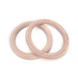 Рингове, халки дървени MAXIMA,Ф23.5 см, Комплект 2 броя 280910