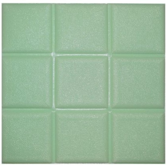 Декоративен 3D панел за стена 30х30 см, Самозалепващ, Зелен /51000302/ Декоративен 3D панел за стена 30х30 см, Самозалепващ, Зелен /51000302/