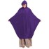 Дъждобран, пончо с качулка MAXIMA, Лилав /60040002/