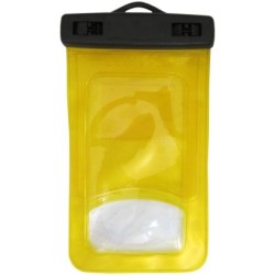 Непромокаем калъф за мобилен телефон до 5 инча, Жълт /60053001/