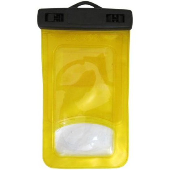 Непромокаем калъф за мобилен телефон до 5 инча, Жълт /60053001/