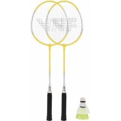 Комплект за федербал, бадминтон VICTOR Hobby, 2 ракети с 2 перца в калъф 200302