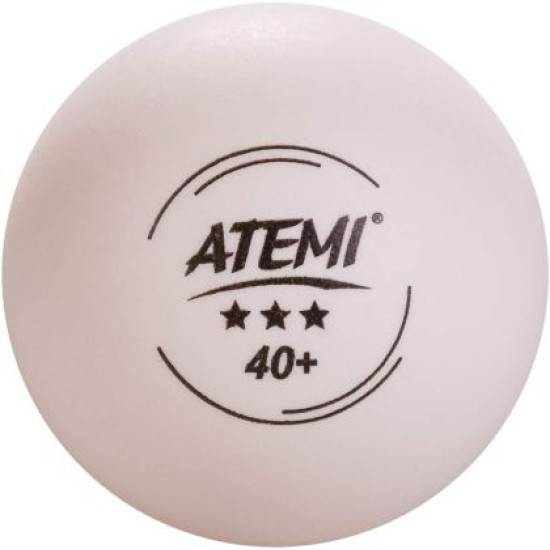 Топче за тенис на маса ATEMI 40+ ITTF ***, Бяло 200306 Топче за тенис на маса ATEMI 40+ ITTF ***, Бяло 200306