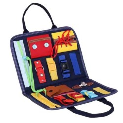 Игрален детски комплект, активен несесер с различно закопчаване 270255