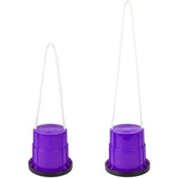 Кокили с противоплъзгаща основа MAXIMA, Комплект два броя, Лилави /50095103/ Кокили с противоплъзгаща основа MAXIMA, Комплект два броя, Лилави /50095103/