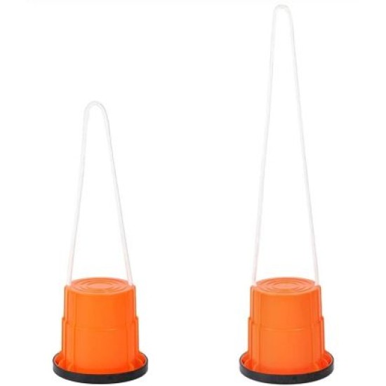 Кокили с противоплъзгаща основа MAXIMA, Комплект два броя, Оранжеви /50095104/ Кокили с противоплъзгаща основа MAXIMA, Комплект два броя, Оранжеви /50095104/