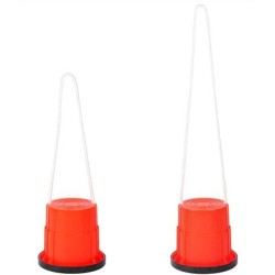 Кокили с противоплъзгаща основа MAXIMA, Комплект два броя, Червени /50095106/ Кокили с противоплъзгаща основа MAXIMA, Комплект два броя, Червени /50095106/