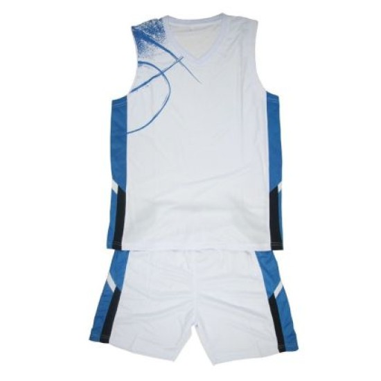 Баскетболен екип бял със синьо, Размер 5XL /40021901/