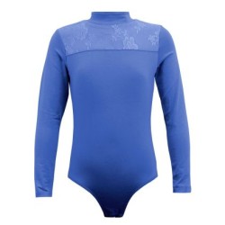 Детско трико MAXIMA с платка с дантела, Синьо, Ръст 110 см /40044017/