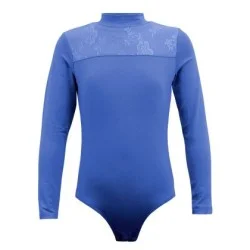 Детско трико MAXIMA с платка с дантела, Синьо, Ръст 120 см /40044018/