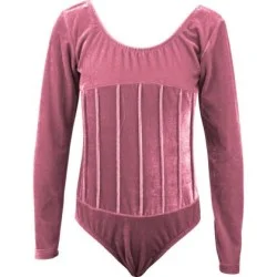 Детско трико MAXIMA кадифе, Розово, Ръст 120 см /40044105/