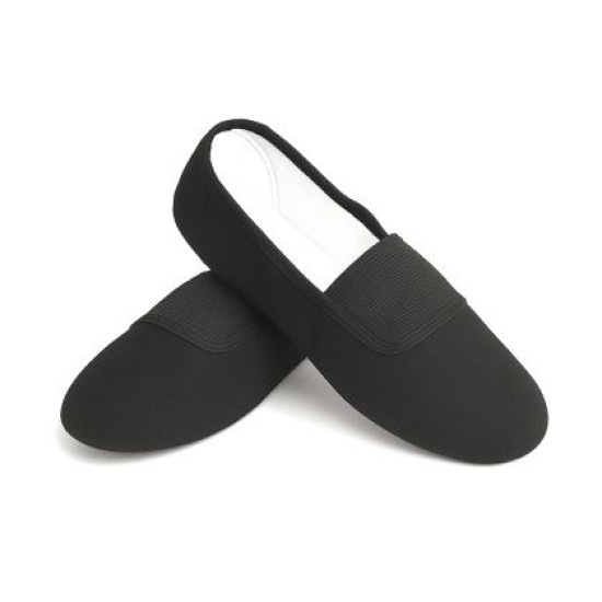 Цвички за гимнастика от плат MAXIMA, Черни, Размер 23 /40070321/