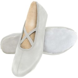 Танцови обувки (меки туфли) от естествена кожа, Черни, 40070802