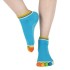Чорапи за йога MAXIMA, С шарени пръсти, Сини /40073002/