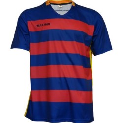 Екип за футбол/ волейбол/ хандбал, фланелка с шорти - червен със синьо рае MAXIMA, Размер M /40012101/ Екип за футбол/ волейбол/ хандбал, фланелка с шорти - червен със синьо рае MAXIMA, Размер M /40012101/
