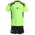 Екип футболен MAXIMA, Електриково зелен, С номер, Размер XL, №18 на гърба /40013252/