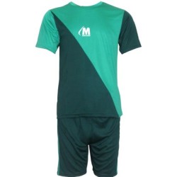 Екип за футбол/ волейбол/ хандбал, фланелка с шорти зелено и тъмно зелено, Размер 2XL /40016602/ Екип за футбол/ волейбол/ хандбал, фланелка с шорти зелено и тъмно зелено, Размер 2XL /40016602/