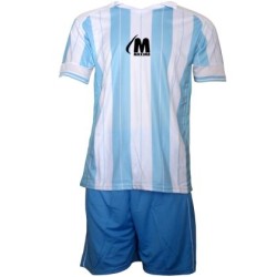 Екип за футбол/ волейбол/ хандбал, фланелка с шорти светло синьо и бяло, Размер XL /40016901/ Екип за футбол/ волейбол/ хандбал, фланелка с шорти светло синьо и бяло, Размер XL /40016901/