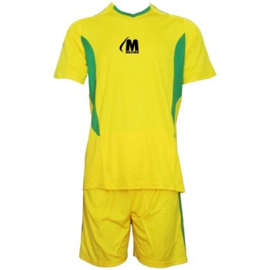 Екип за футбол/ волейбол/ хандбал, фланелка с шорти жълто, Размер XL /40017501/ Екип за футбол/ волейбол/ хандбал, фланелка с шорти жълто, Размер XL /40017501/