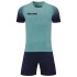 Екип за футбол / волейбол / хандбал MAXIMA, Комплект фланелка с шорти, Светлозелен с черен, Размер XL /40067604N/