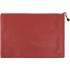 Папка с цип от промазан плат 38х27 см, Червена /13010901/