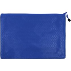 Папка с цип от промазан плат 38х27 см, Тъмносиня /13010902/ Папка с цип от промазан плат 38х27 см, Тъмносиня /13010902/