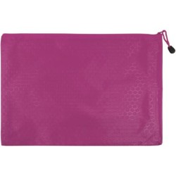 Папка с цип от промазан плат 38х27 см, Розова /13010905/ Папка с цип от промазан плат 38х27 см, Розова /13010905/