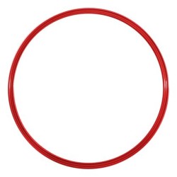 Ринг плосък (плосък обръч) MAXIMA, 39 см, Червен 20081005 Ринг плосък (плосък обръч) MAXIMA, 39 см, Червен 20081005