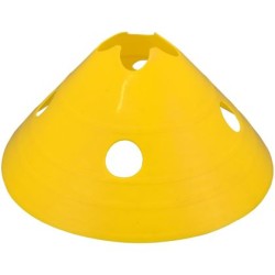 Конус за маркиране (шапка, паница) с дупки MAXIMA, 30 х H14 см, Жълт /20088405/