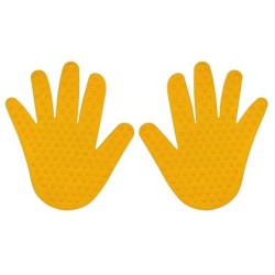 Ръце (длани) за маркиране при игри MAXIMA, Чифт, Жълти /30020401/ Ръце (длани) за маркиране при игри MAXIMA, Чифт, Жълти /30020401/