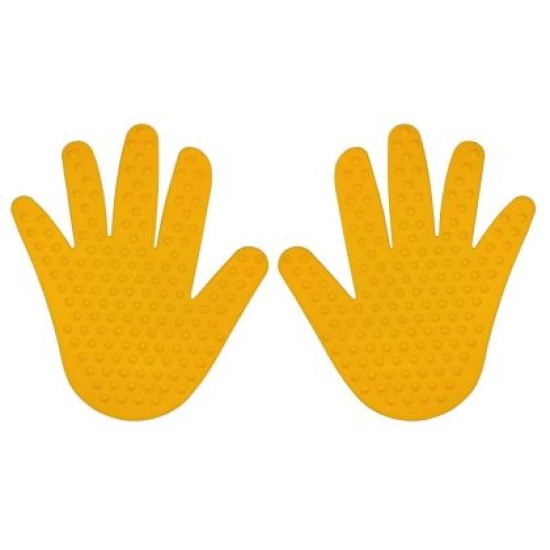 Ръце (длани) за маркиране при игри MAXIMA, Чифт, Жълти /30020401/ Ръце (длани) за маркиране при игри MAXIMA, Чифт, Жълти /30020401/