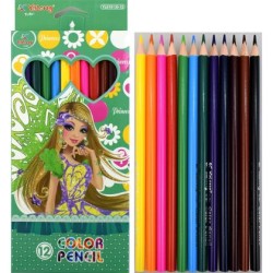Цветни моливи 12 цвята /120062/