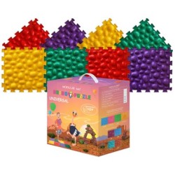 Модулен килим ORTHO PUZZLE, Микс Морски камъчета /270134/