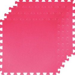 Настилка ЕVA, 61х61х1 см, 4 броя в комплект, 4 розови /30002506N/