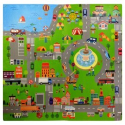 Настилка тип пъзел MAXIMA, Улично движение, 61х61х1 см, 4 броя в комплек 30004301