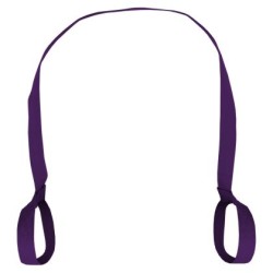 Презрамка за носене на постелка за спорт MAXIMA, Лилава /43002401/