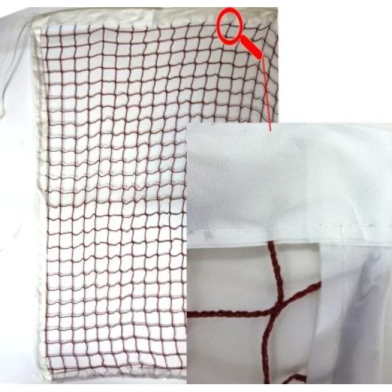 Мрежа за бадминтон (федербал) MAXIMA, 6х0.7 м, С филе от четирите страни 200803