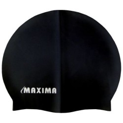 Шапка за плуване (плувна шапка) MAXIMA, Черен 20040408 Шапка за плуване (плувна шапка) MAXIMA, Черен 20040408