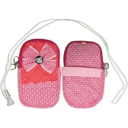 калъф за мобилен телефон с портмоне,  лента за ръка и връзка /140470/