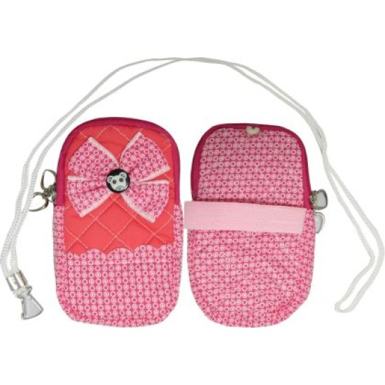 калъф за мобилен телефон с портмоне,  лента за ръка и връзка /140470/